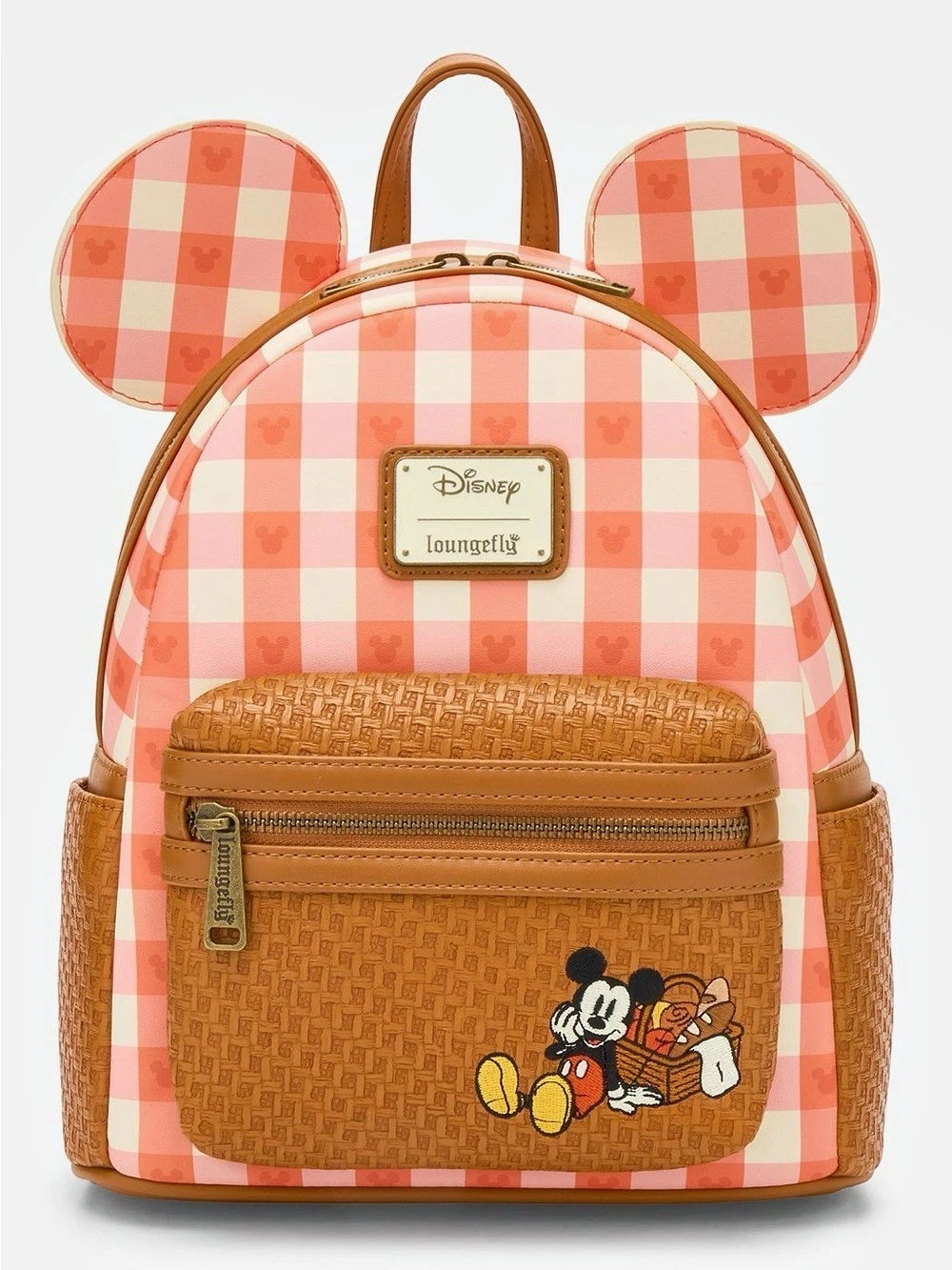 Loungefly Disney Mickey and Friends Picnic Mini Backpack NWT